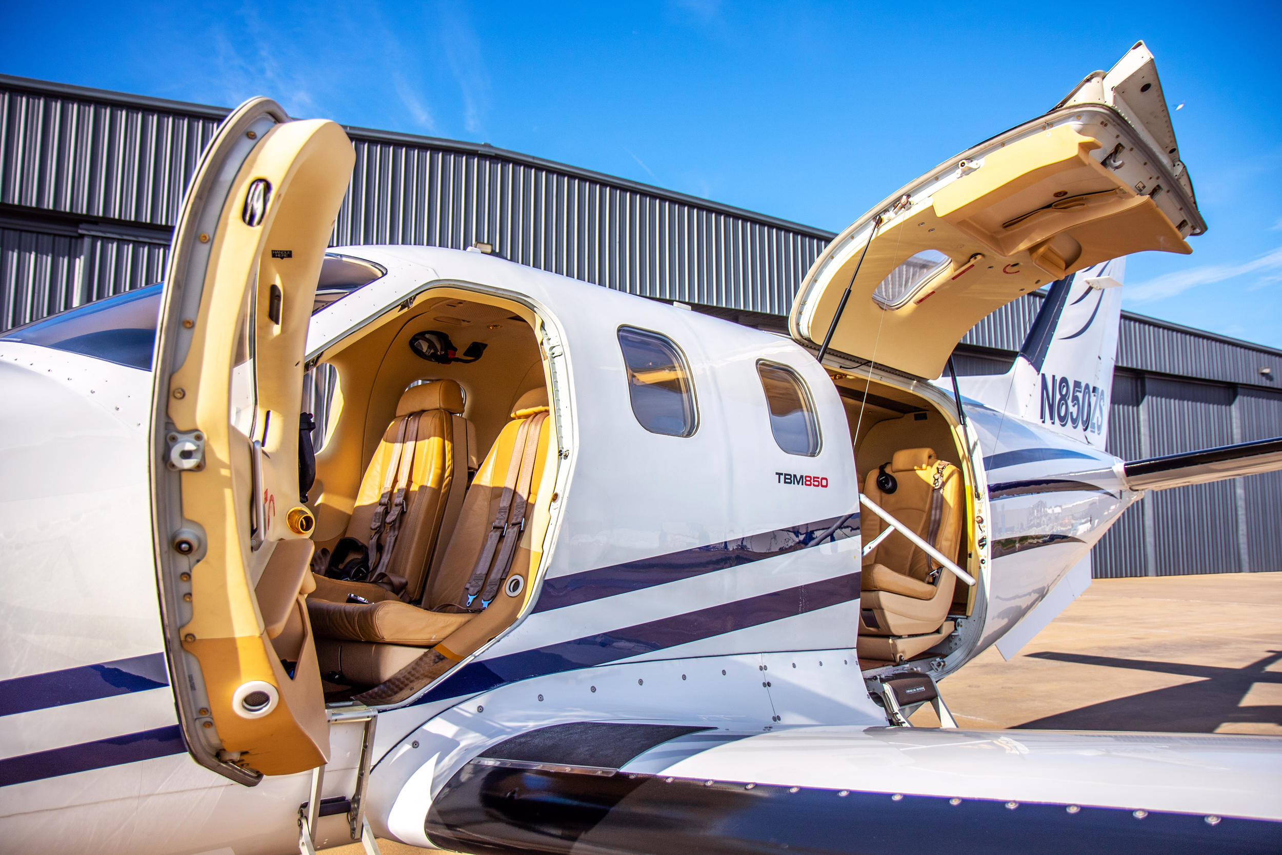 volo privato sul Daher-Socata TBM 850